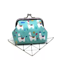 【JP生活館】可愛的動物貓咪羊駝防水零錢包   * 羊駝四號