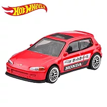 【日本正版授權】風火輪小汽車 Hot Wheels 玩具車 本田 Honda- 92 CIVIC EG