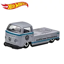 【日本正版授權】風火輪小汽車 Hot Wheels 玩具車 - 福斯 T2 皮卡車(灰)