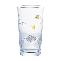 【日本Toyo Sasaki】波千鳥&菱紋 和紋玻璃清酒杯150ml