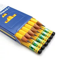 【德國LYRA】百年經典黃桿鉛筆(贈黃桿鉛筆造型擦) -(B)12入