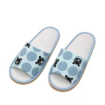 333家居鞋館  馬卡龍可愛室內布拖鞋-豆粉/水藍/桔黃 水藍28