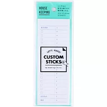 【日本Greeting Life】CUSTOM 便利貼 ‧ 家計簿