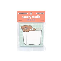 【日本FRONTIER】scooty studio 便利貼 ‧ 查理狗狗(方形)