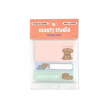 【日本FRONTIER】scooty studio 便利貼 ‧ 查理狗狗(3入組)