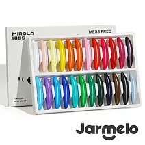 【JarMelo 原創美玩】不髒手蜂蠟蠟筆 (24色) JA96222