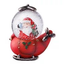 【日本Mark’s】聖誕水晶球S ‧ 直升機造型/聖誕老人