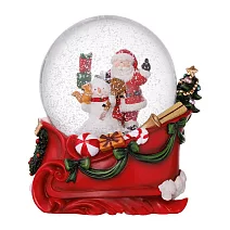 【日本Mark’s】聖誕音樂水晶球 ‧ 聖誕老人和雪人