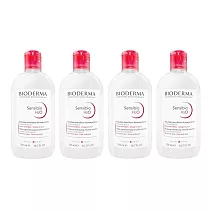 貝膚黛瑪 舒敏高效潔膚液 H2O 500ml 4入組