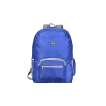 【Travel Blue 藍旅】Foldable 輕便型折疊背包 (20L)-3色任選 TB065 藍色