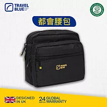 【Travel Blue 藍旅】都會腰包_TB635  黑色