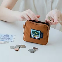 【瀏海樹】澎澎零錢包 - 咖啡