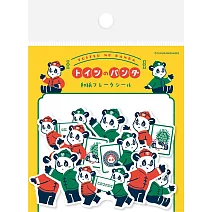 【日本Wa-Life】ob1toy聯名 散裝和紙貼紙包20入 ‧ 對子熊貓