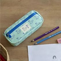 MILAN事務筆袋_經典印花款(不含筆) 海豹