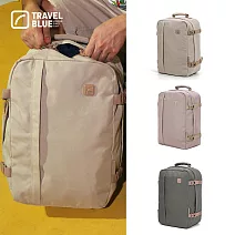 【Travel Blue 藍旅】Trekker 漫步款Lite 旅行背包 3色可選 (輕旅行 登機背包 旅行後背包) TB3107 卡其色