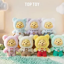 TOPTOY 迪士尼小熊維尼糖果熊系列搪膠毛絨盲盒 _全套6款