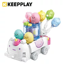 【正版授權】KEEPPLAY 積木公仔 角落生物 氣球小車系列 粉圓組 益智玩具/玩具/啟蒙積木 角落小夥伴/San-X