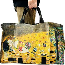 翡冷翠文創藝術行李袋｜克林姆《吻》