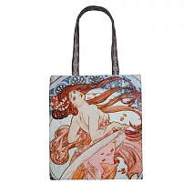 翡冷翠文創藝術經典背袋｜慕夏《Dance》