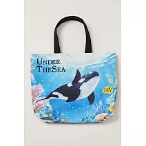 翡冷翠文創海洋世界小提袋｜《虎鯨》