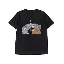 翡冷翠文創藝術T恤｜《清明上河圖-虹橋》(S-XL) L 黑色