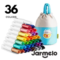 【JarMelo 原創美玩】袋裝兒童絲滑蠟筆 (36色) JA96321