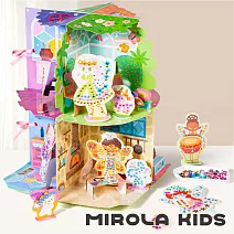 【JarMelo 原創美玩】童夢閃鑽公主手作屋 MK99964