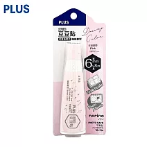 (2入1包)PLUS Dreamy color豆豆貼 6mmx8M 粉