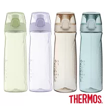 【THERMOS膳魔師】彈蓋隨手瓶700ML (TCSD-700-TL)藍色