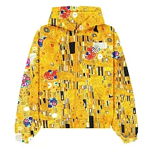 翡冷翠文創藝術名畫滿版拉鍊連帽外套｜克林姆《吻》(S-XL) XL 吻