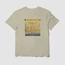 翡冷翠文創埃及古文明T恤｜《梅勒特公主胸飾》(S-XL) L 卡其