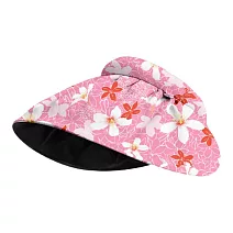 翡冷翠文創客家兩用遮陽帽｜《Hakka油桐花》粉紅