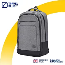【Travel Blue 藍旅】都會專業款背包- 海軍藍 TB3071 灰色