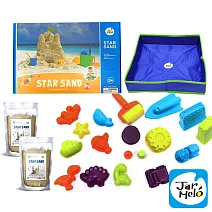 【JarMelo 原創美玩】魔力星空沙套裝組(模具組+1KG星空沙x2) JA92774