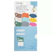 【日本Kanmido】File tab 造型索引標籤貼 ‧ ZOO ANIMALS