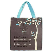 Shinzi Katoh新款大提袋-樹下鳥籠