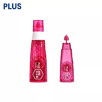 (1正1內)PLUS 豆豆貼限量送10號訂書針  粉 6mmx8M