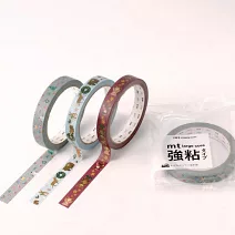 【日本mt和紙膠帶】大直徑強黏Type聖誕系列 ‧ 聖誕泰迪熊