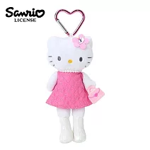 【日本正版授權】凱蒂貓 長腿系列 玩偶吊飾 吊飾 娃娃/絨毛玩偶 Hello Kitty - A款
