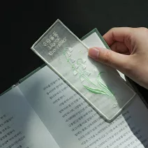 【韓國OIMU】植物採集刺繡書籤 ‧ 鈴蘭花