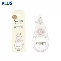 PLUS 限定手帳標語花邊帶 10mmx3M  EVENTS