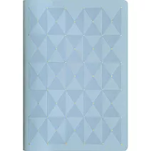 【日本EL COMMUN】2026 橫式週記事手帳B6 ‧ 幾何蝶影/藍灰色