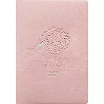 【日本EL COMMUN】2026 橫式週記事手帳B6 ‧ 春日花驢/粉紅色