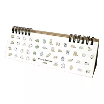 【日本EL COMMUN】2026 線圈可立式桌曆 ‧ Minimini