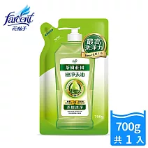 茶樹莊園茶樹超濃縮洗碗精補充包700g/包