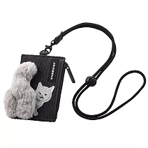 [星巴克]灰貓尾巴零錢證件掛牌