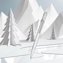 【CDA 瑞士卡達】849 ALPINE FROST 霜白原子筆 (2025聖誕特別版) 霜白
