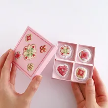  【日本Green Flash】甜點藝術家KUNIKA聯名 餅乾盒貼紙組