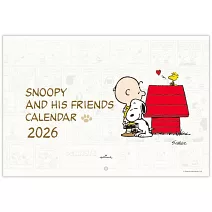 【HALLMARK】2026 跨頁型小掛曆