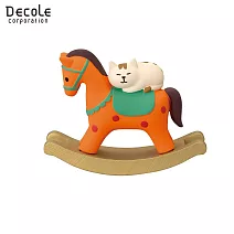 【DECOLE】concombre Santa’s DINER 聖誕節 搖搖木馬熟睡小貓（橘貓）